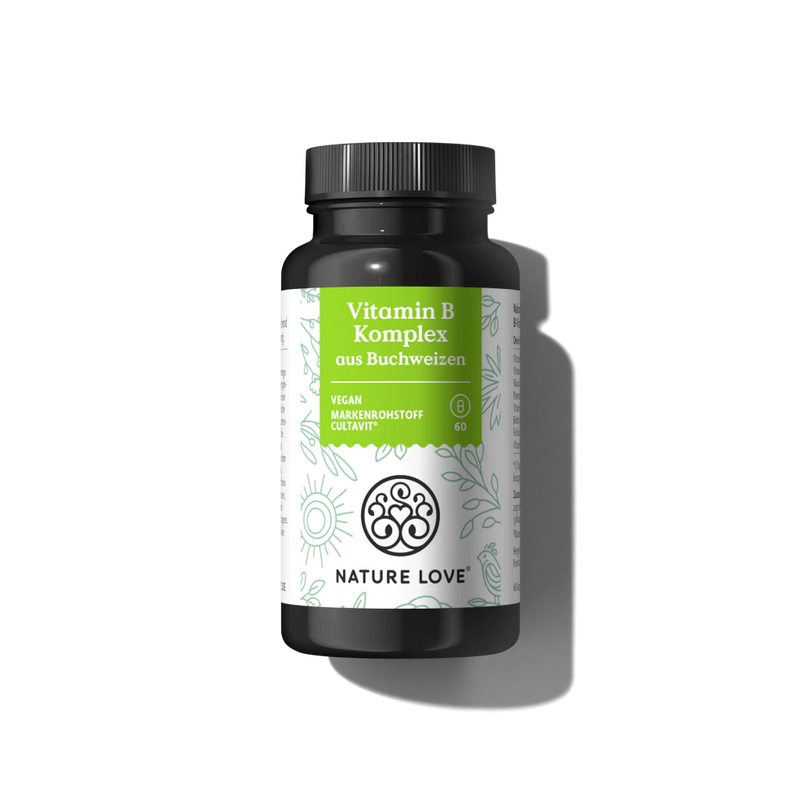 Vitamin B Komplex aus Buchweizen Kapseln