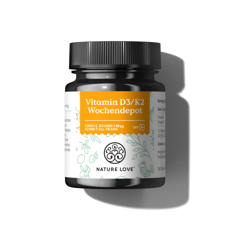Vitamin D3/K2 Wochendepot Tabletten